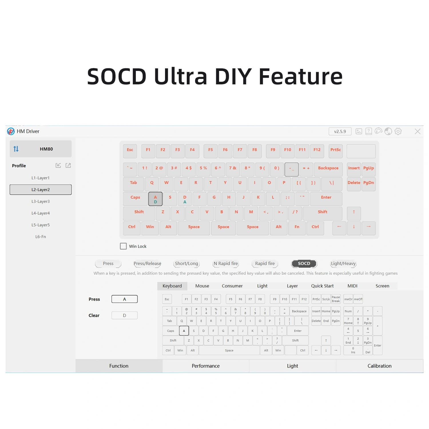 Sikakeyb Castle Hm80 He Esports Games Aluminum Magnetic Keyboard - Product Description 5